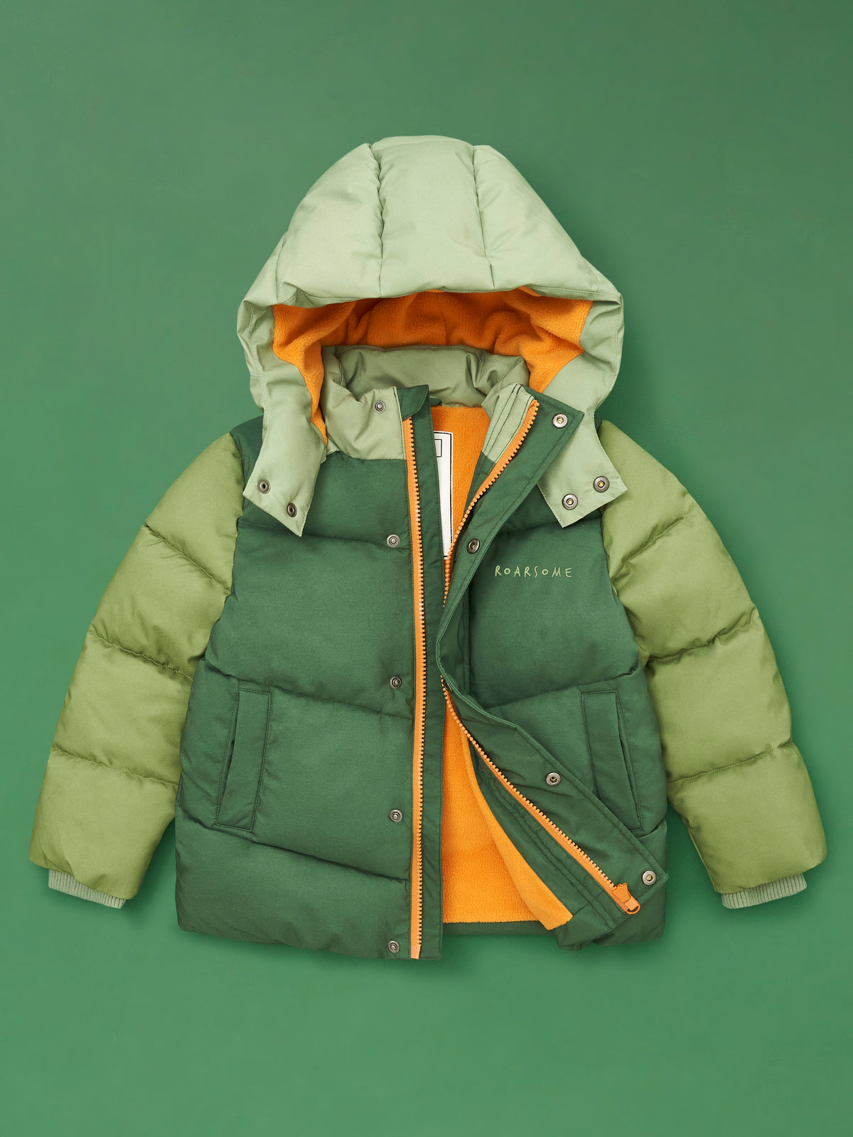 Puffer Snow Jacket - Green