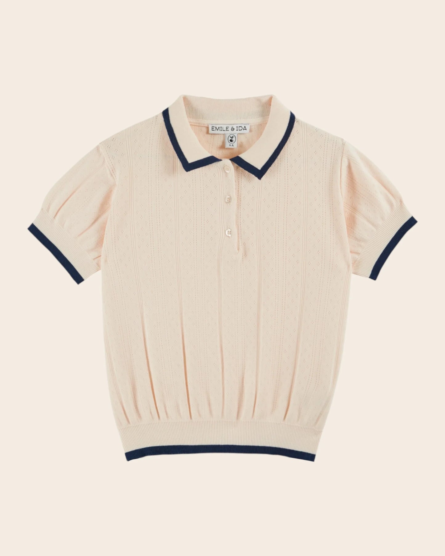 Pointelle Polo