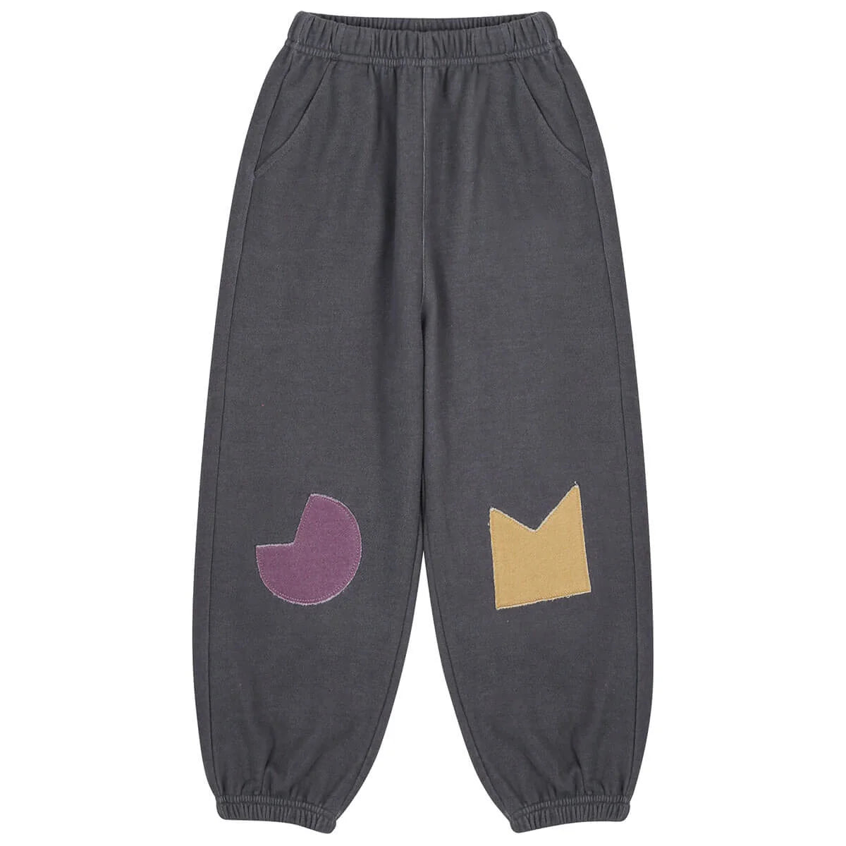 Color-Block Washed Aladdin Pants