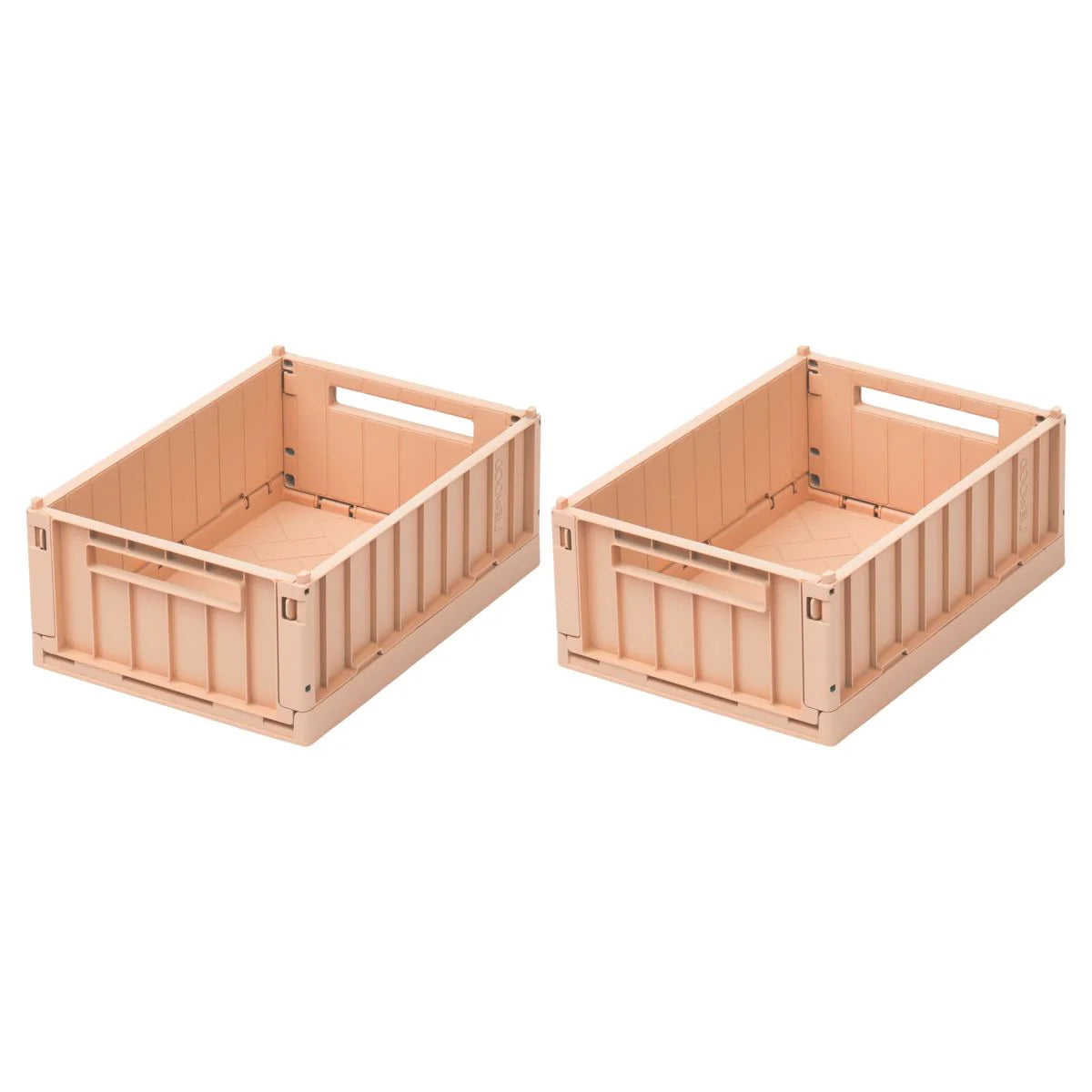 Weston Small Storage Box 2-pack - Tuscany rose