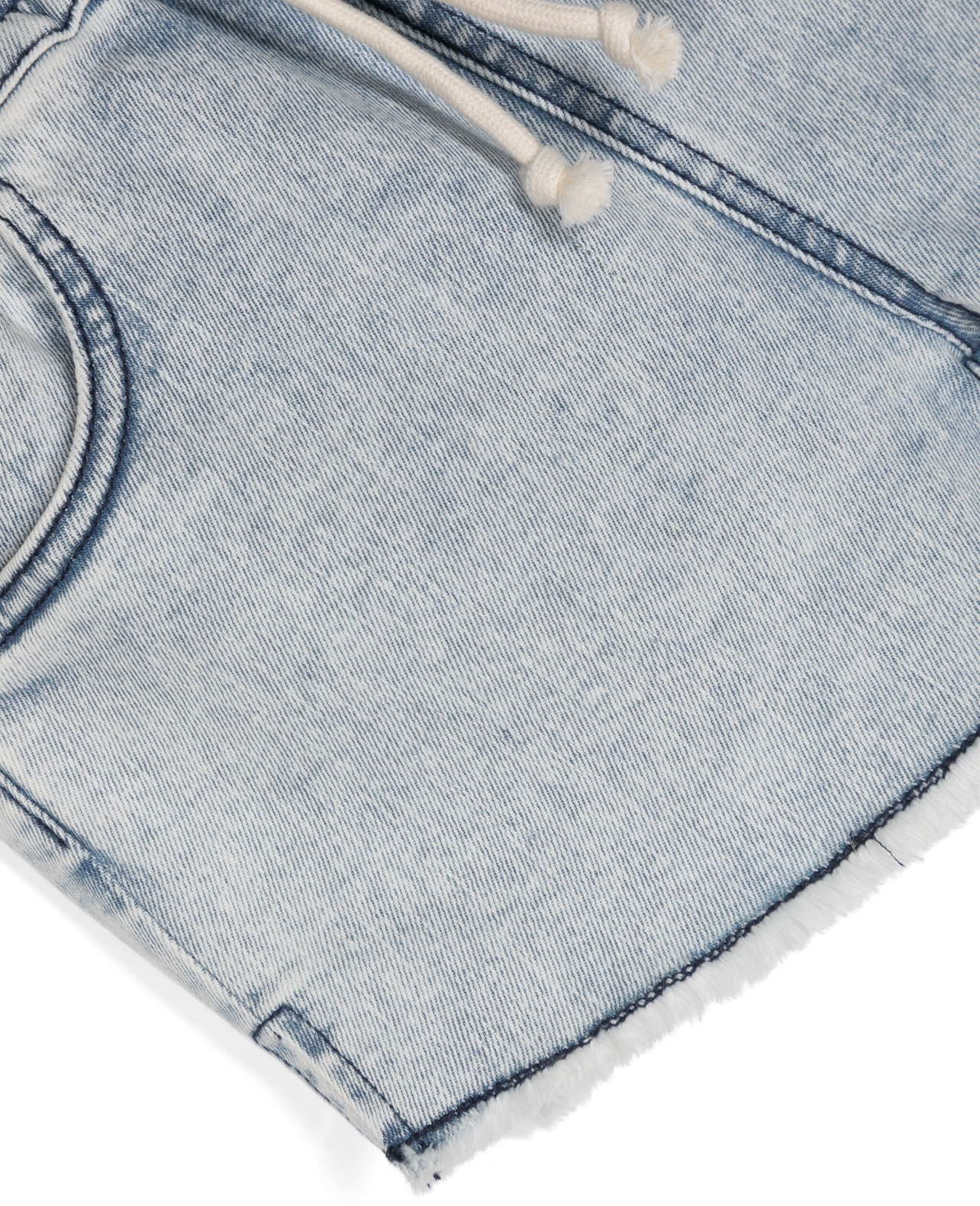 Blue Denim Shorts