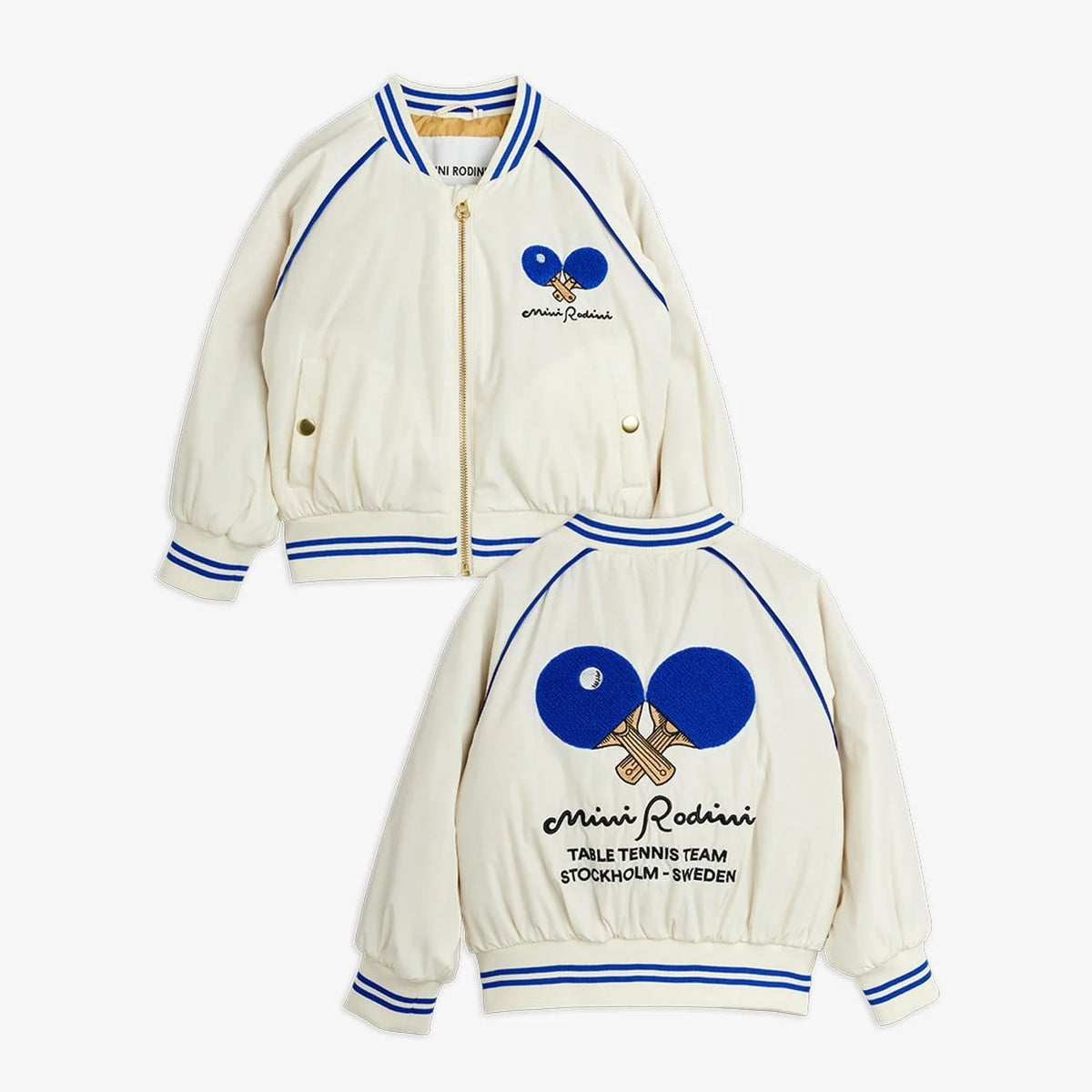 Table Tennis Baseball Jacket