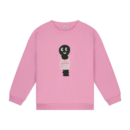 Worm Hugs Sweater - Pink