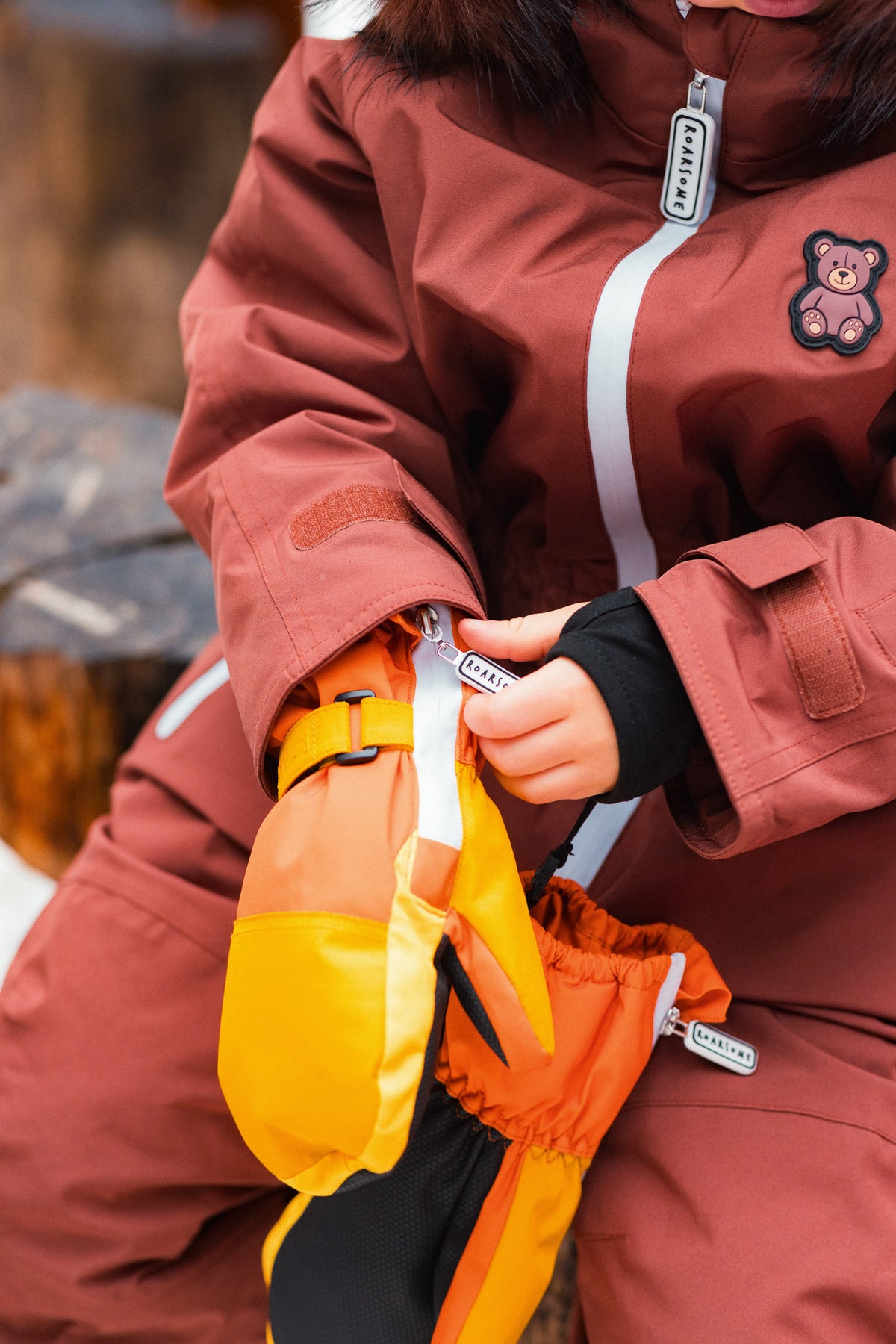 Grizz The Bear Snow Suit