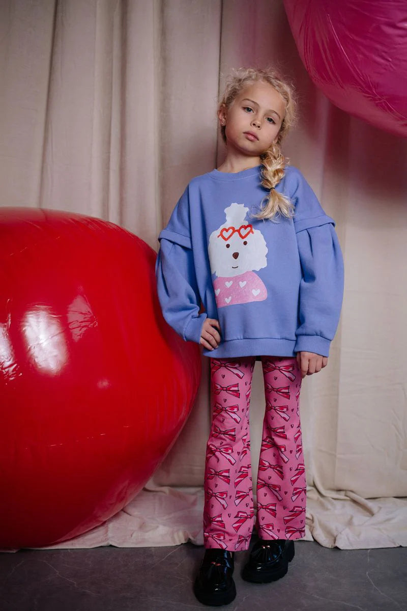 Bows Flared Pants