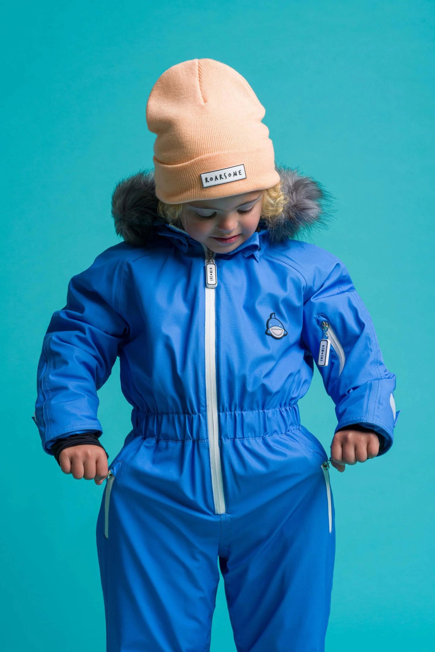 Winter Beanie - Peach Fuzz