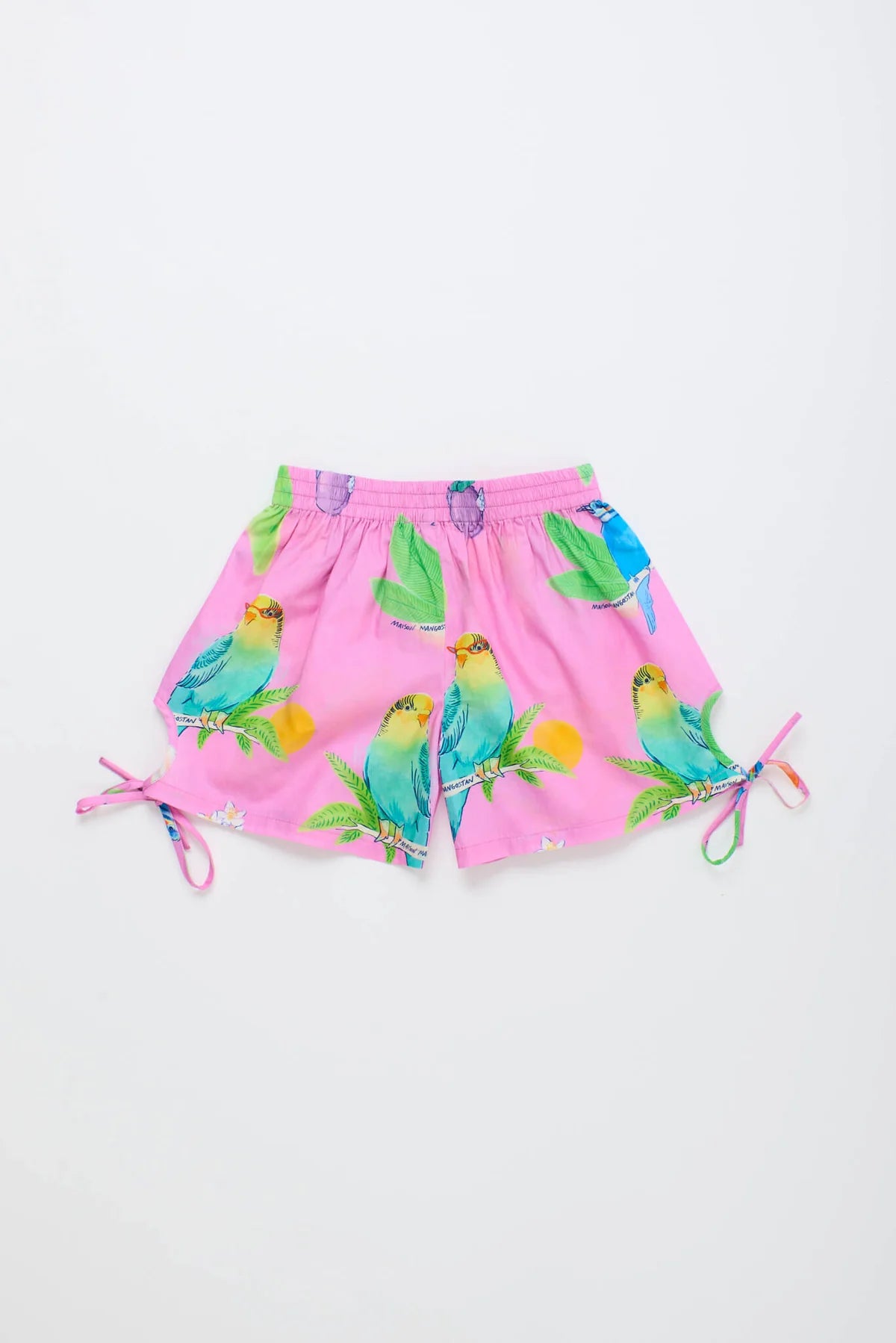 Birds Tie Shorts