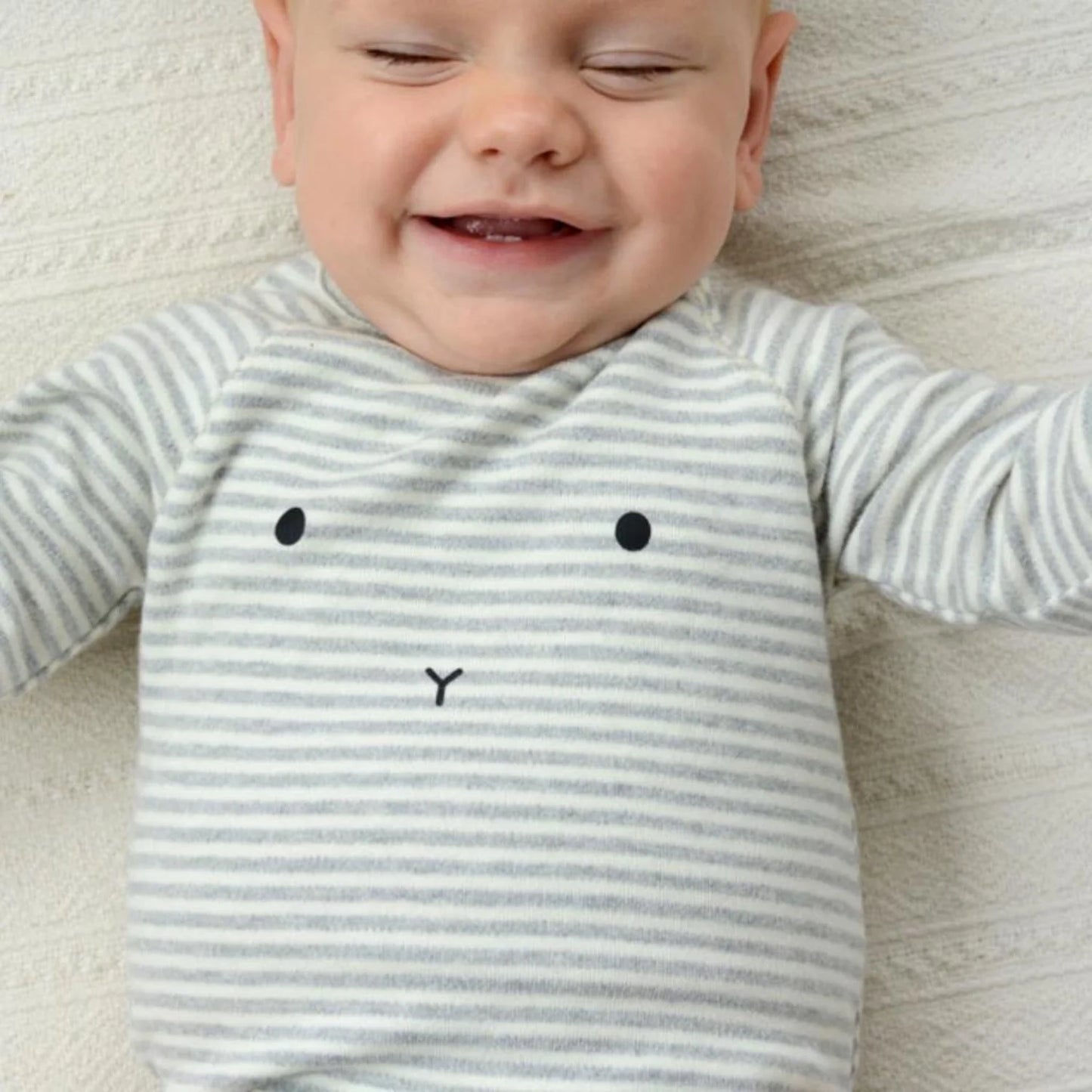 Bunny Playsuit - Striped