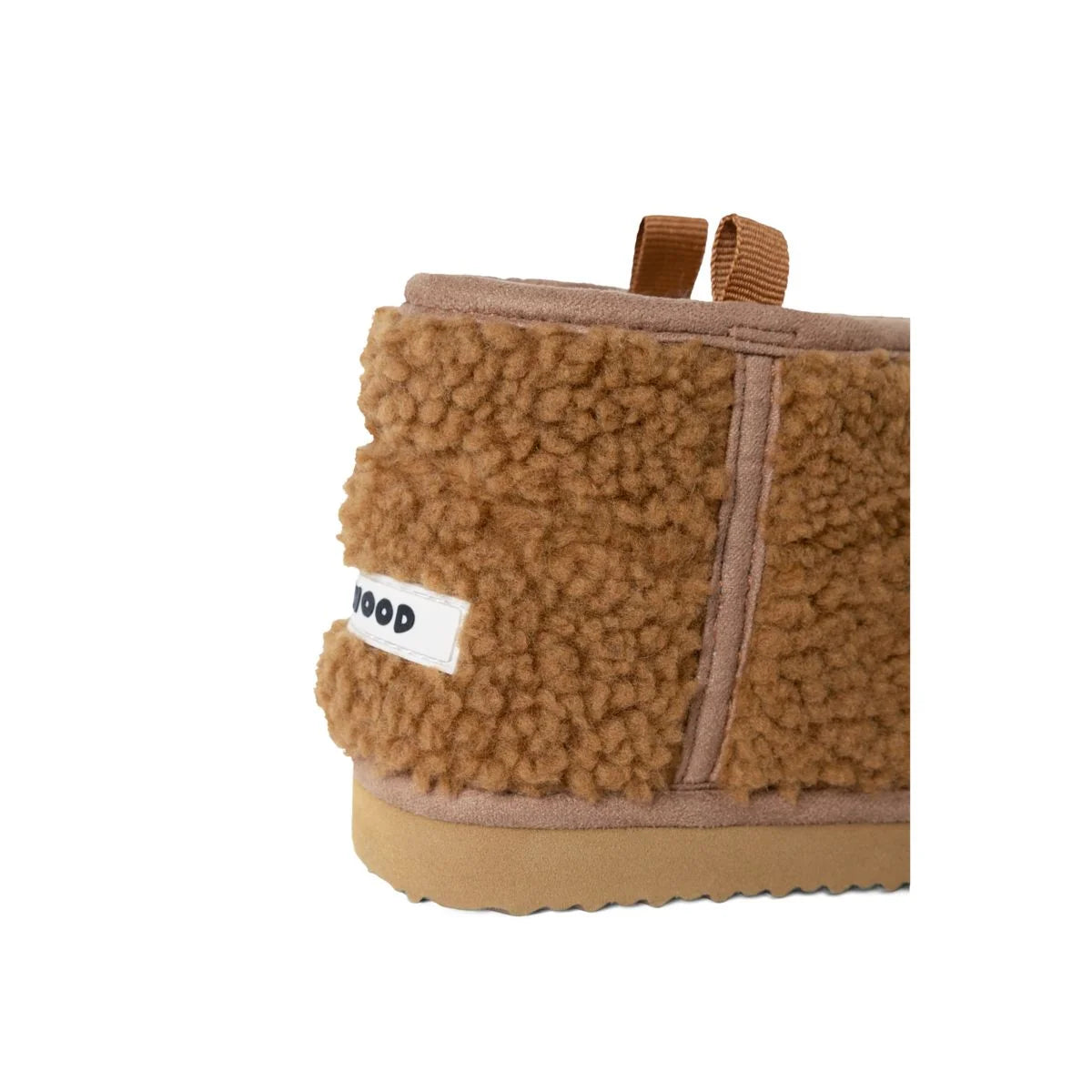 Alban Bear Pile Boot Slipper