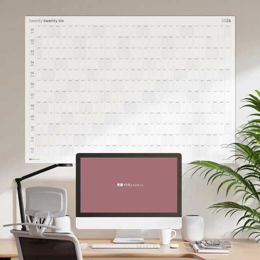 2026 Calendar - 100x70cm