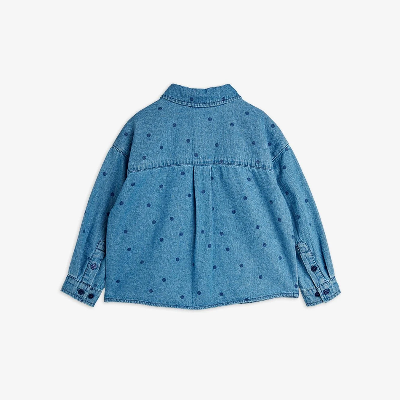 Dotted Denim Shirt