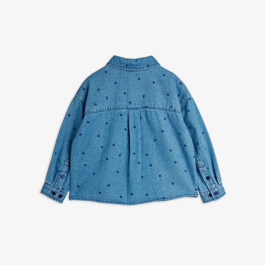 Dotted Denim Shirt