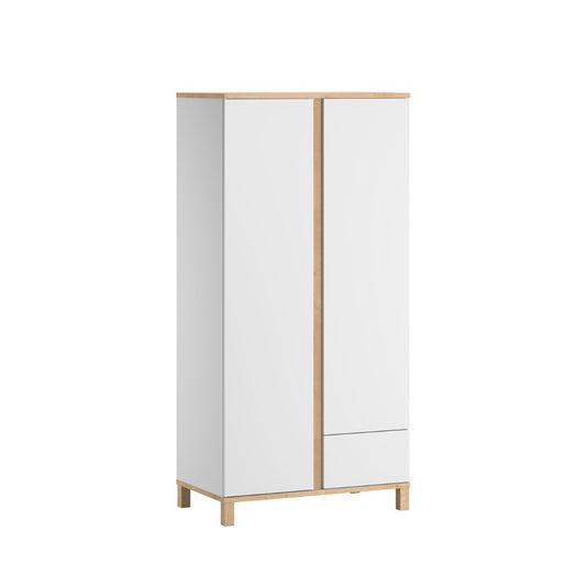 Altitude Wardrobe - White/Oak