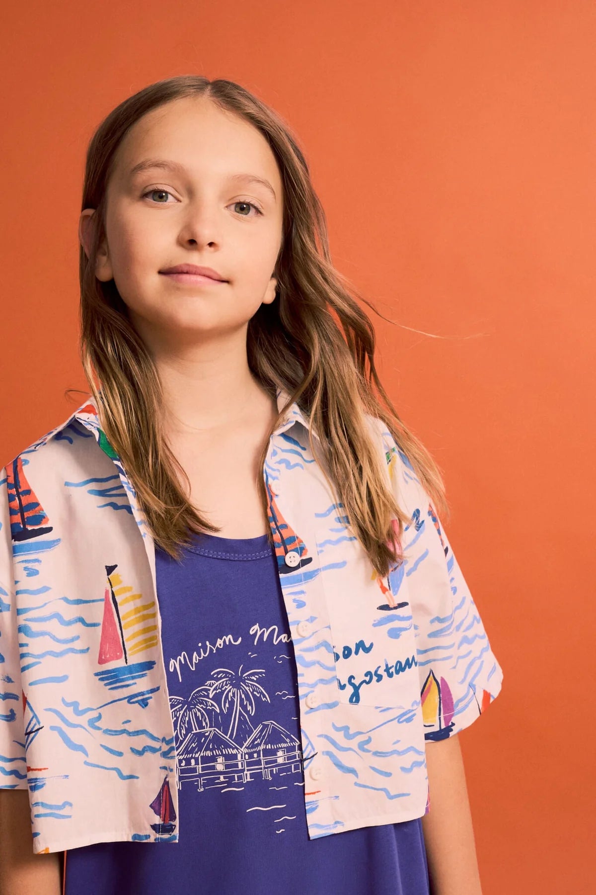 Barcos Cropped Shirt
