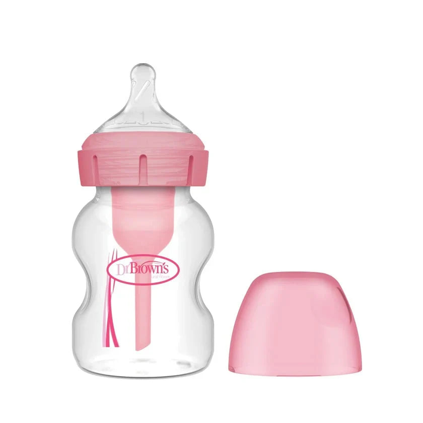 Wide Neck Options+ 150 ml, Pink