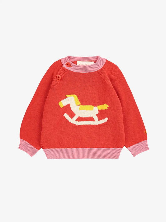 Rocking Horse Baby Sweater