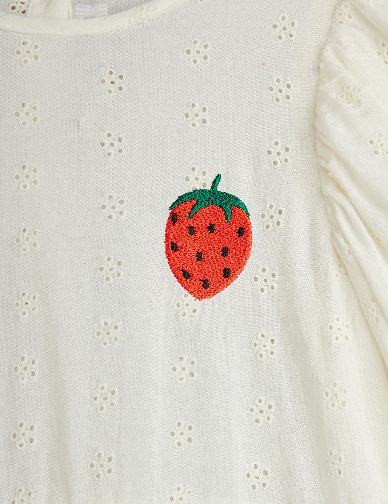 Strawberry Embroidered Dress