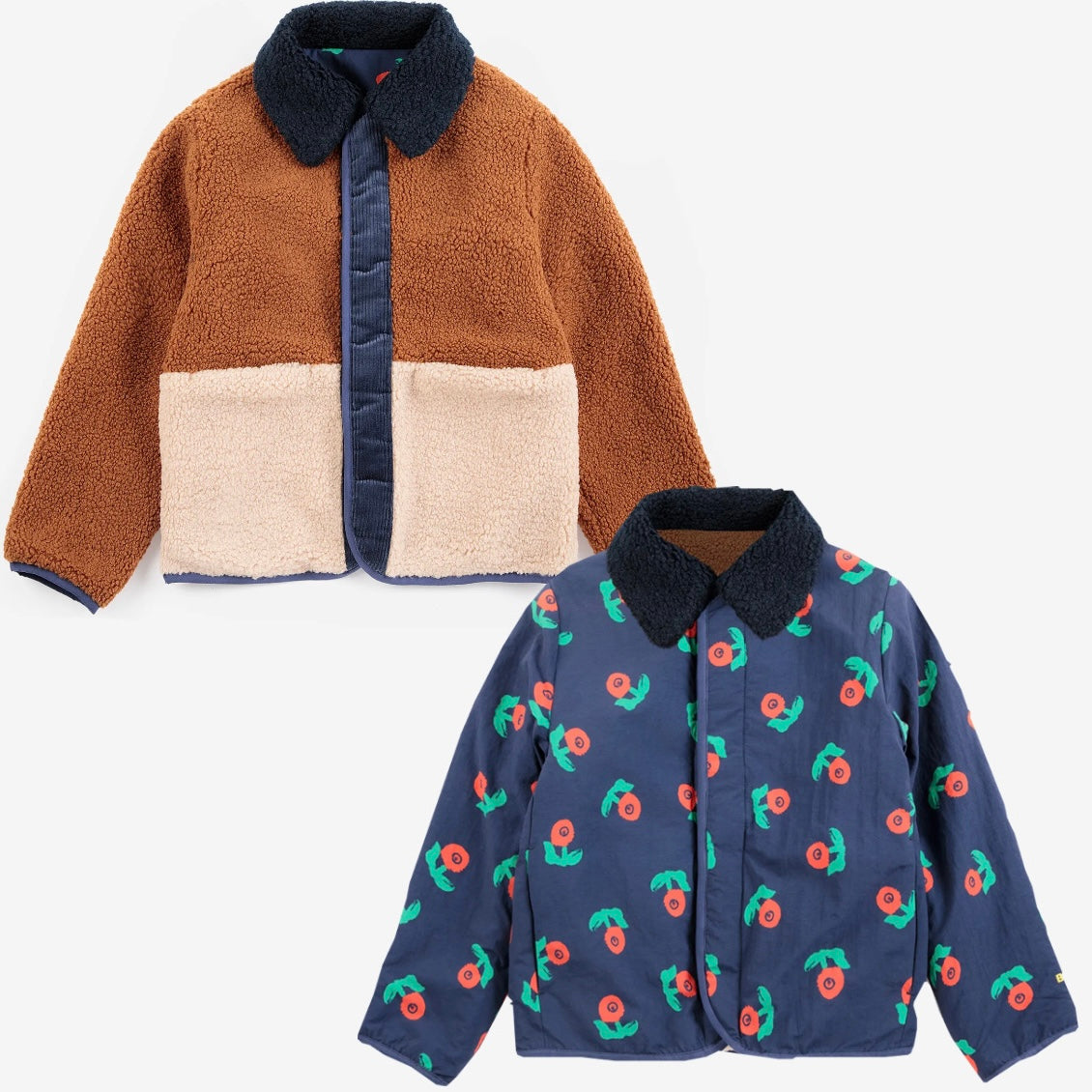 Stamp Bloom Reversible Jacket