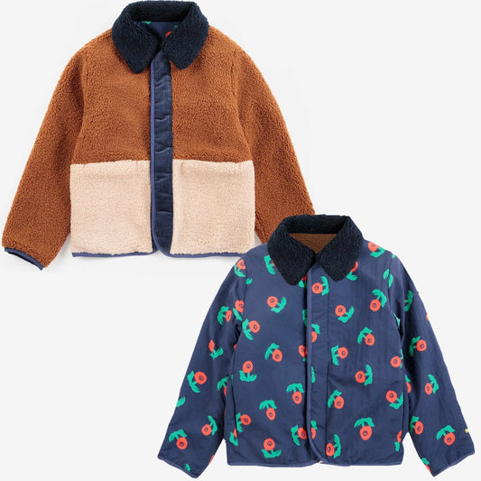 Stamp Bloom Reversible Jacket