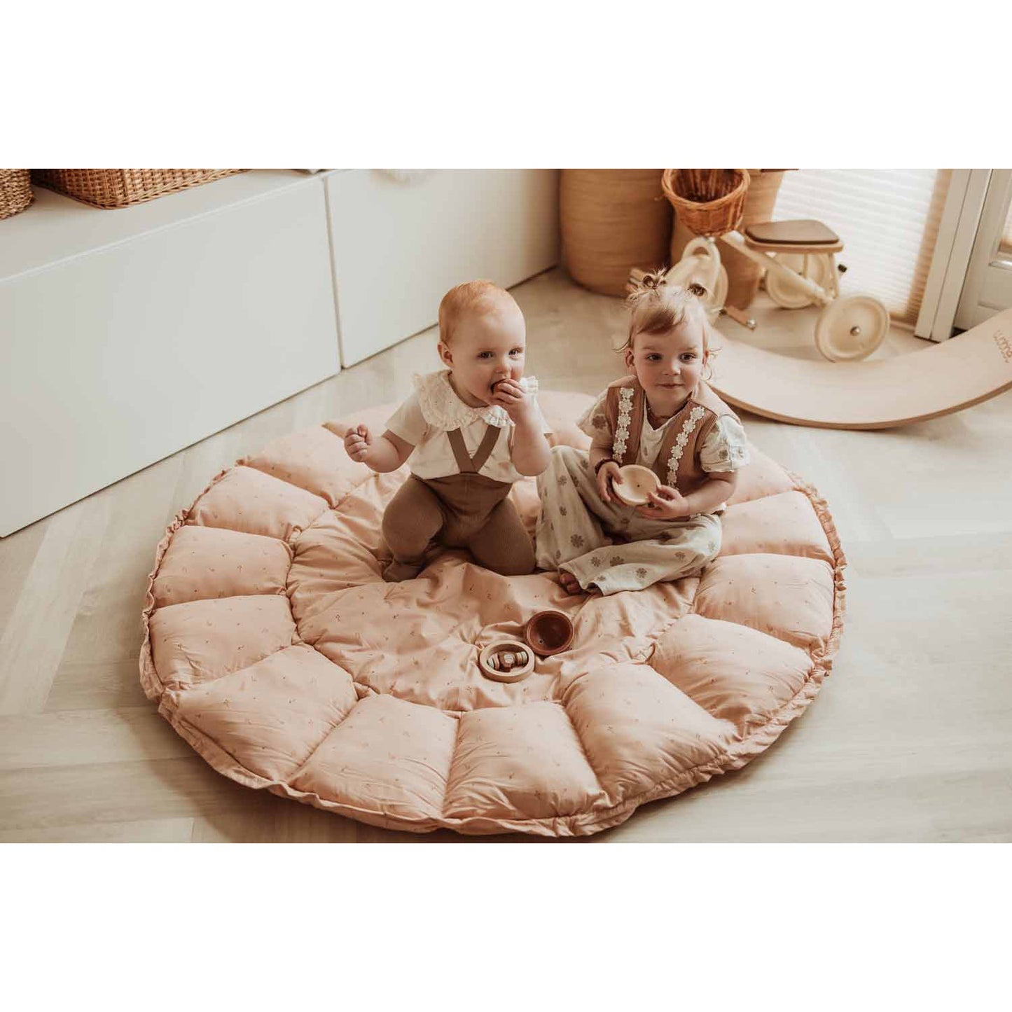 coco bloom: Organic Baby Mat - Fleuri
