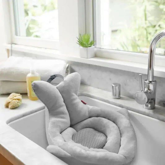 Moby Soft Spot Sink Bather - Grey