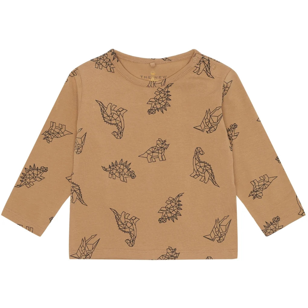 Dino Print Baby Tee