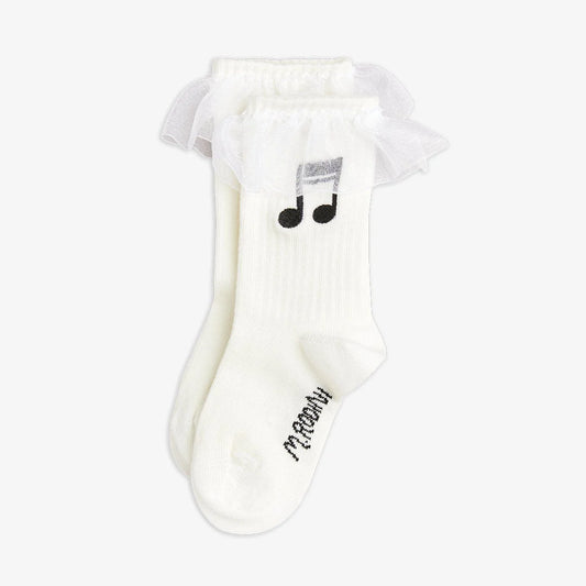 Note Frill Socks - 1-Pack