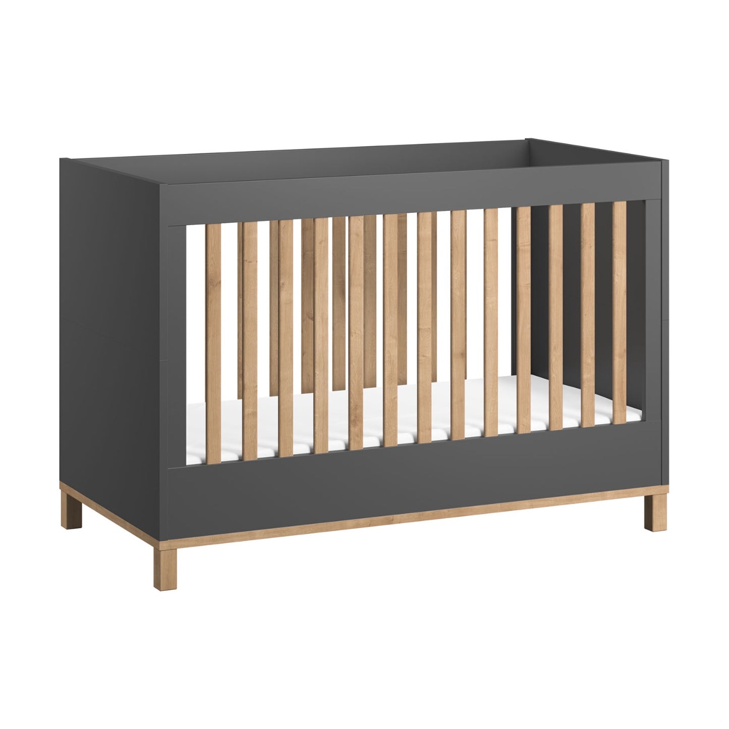 Altitude Cot Bed - Graphite/Oak