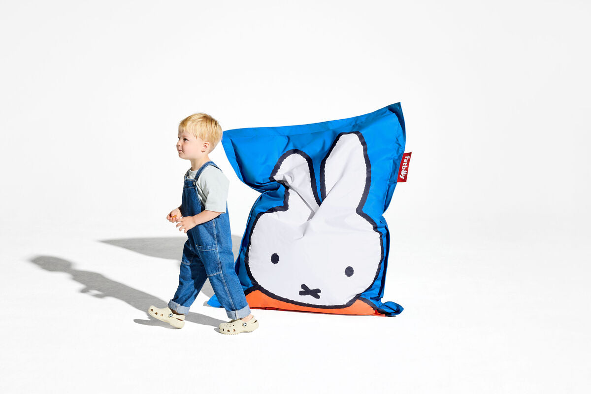 Junior x Miffy Beanbag - Miffy Blue