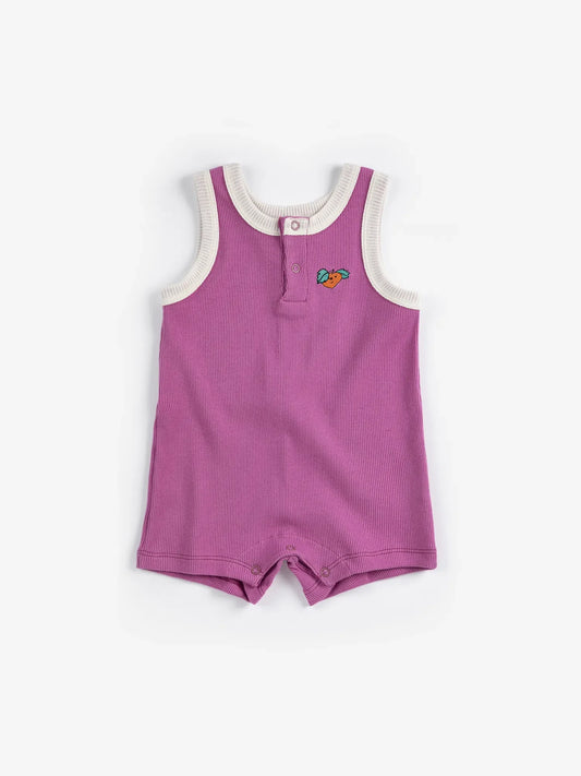 Tangerine Baby Playsuit