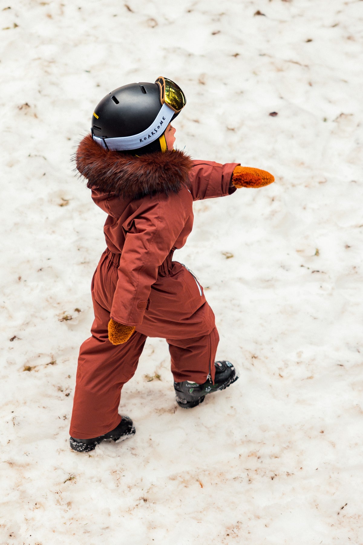 Grizz The Bear Snow Suit