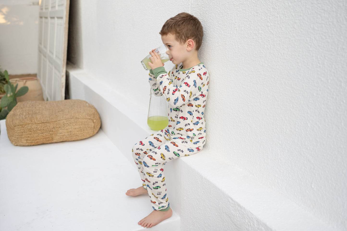 Cars Pants PJ Set