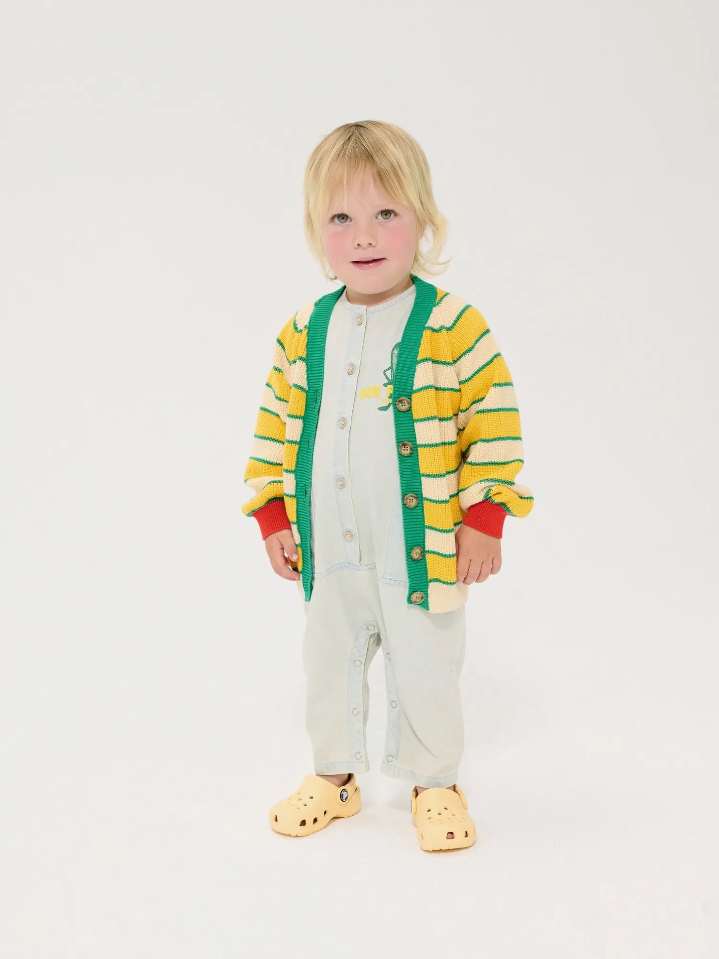 BC Striped Baby Cardigan