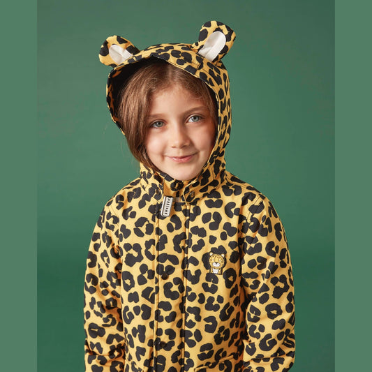 Dash The Leopard - Kids Raincoat