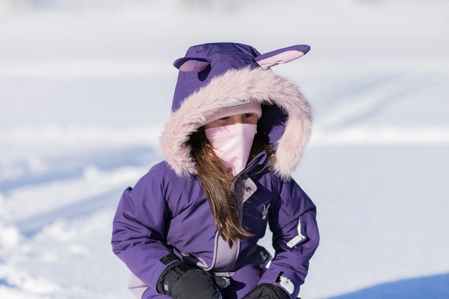 Hop The Bunny - Kids Ski Jacket