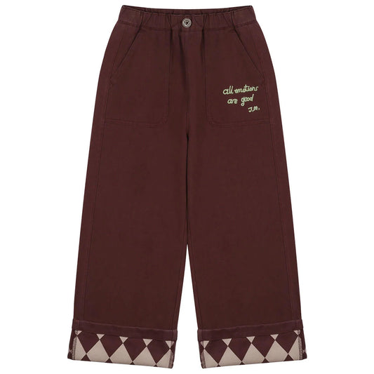 Emotion Turn-Up Point Woven Pants