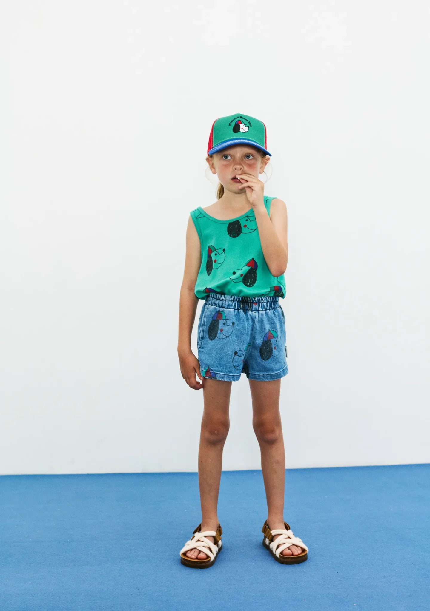 Happy Dog Denim Shorts