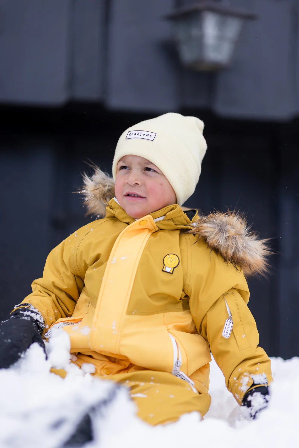 Winter Beanie - Double Cream