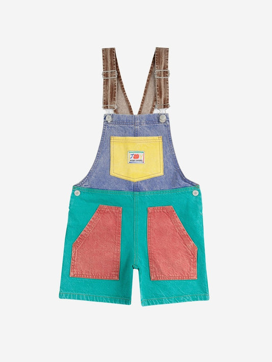 Color Block Dungaree