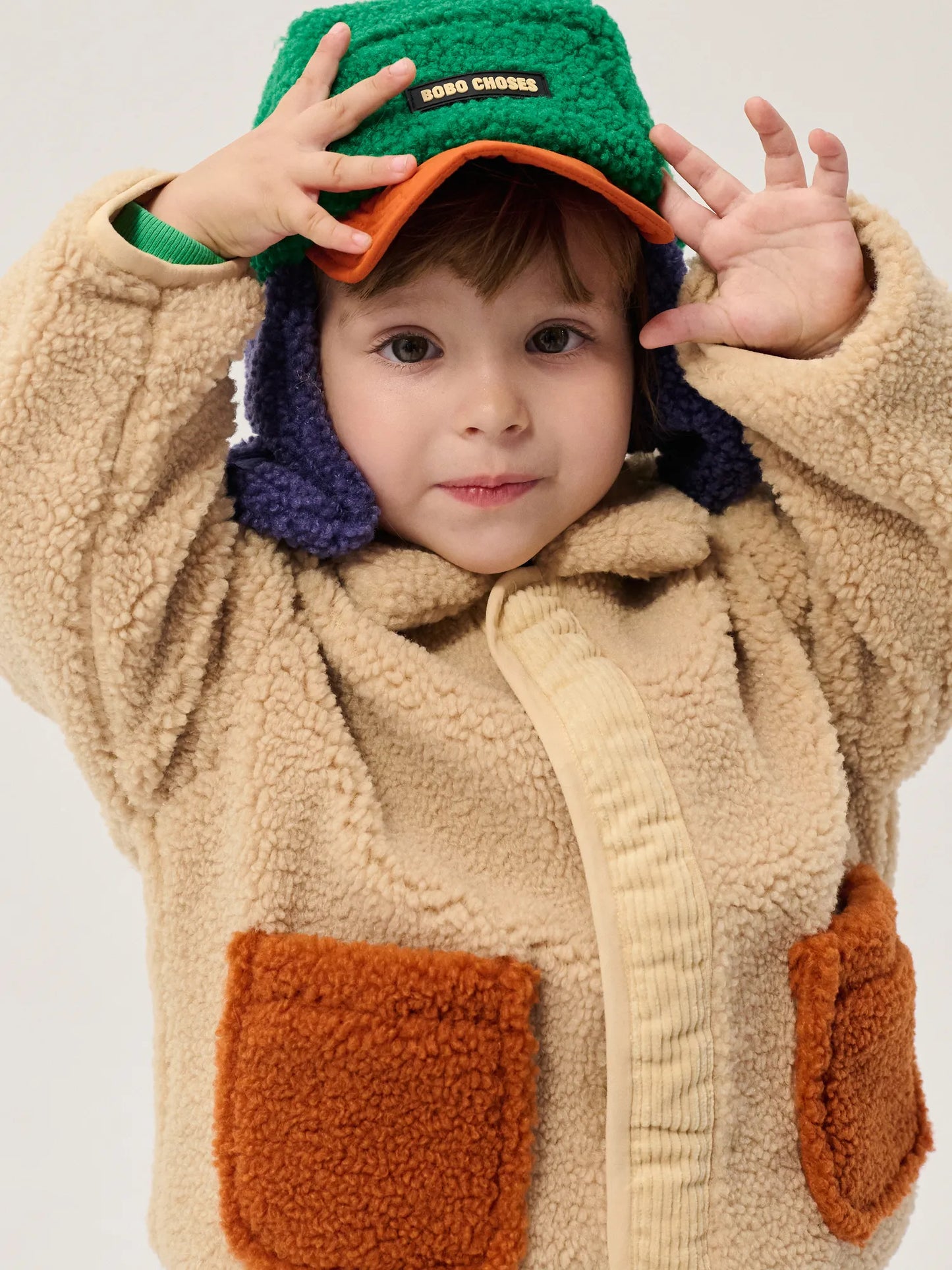 Softpaw Monster Sheepskin Baby Reversible Jacket