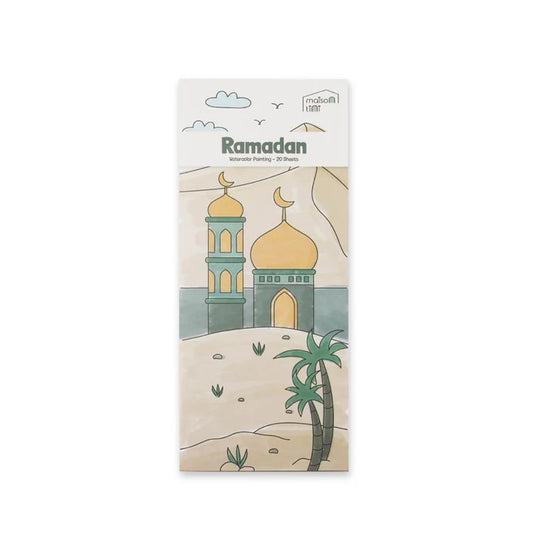 Ramadan Watercolor Painting Set