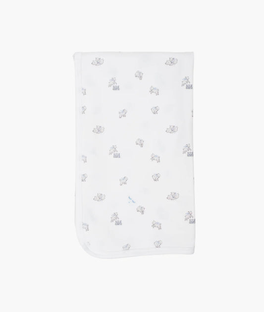 Counting Sheep Blanket - Blue