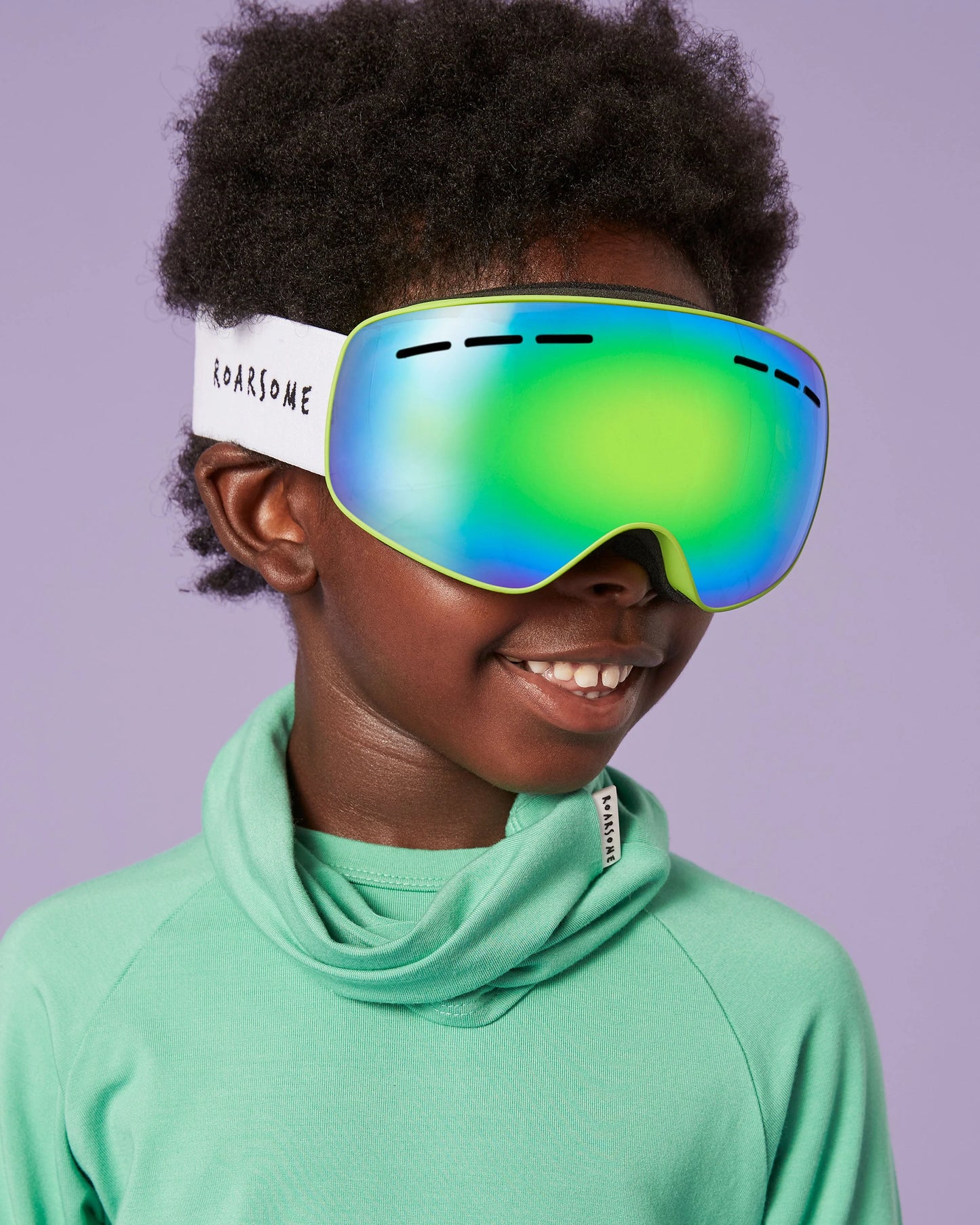 Ski Goggles - Green