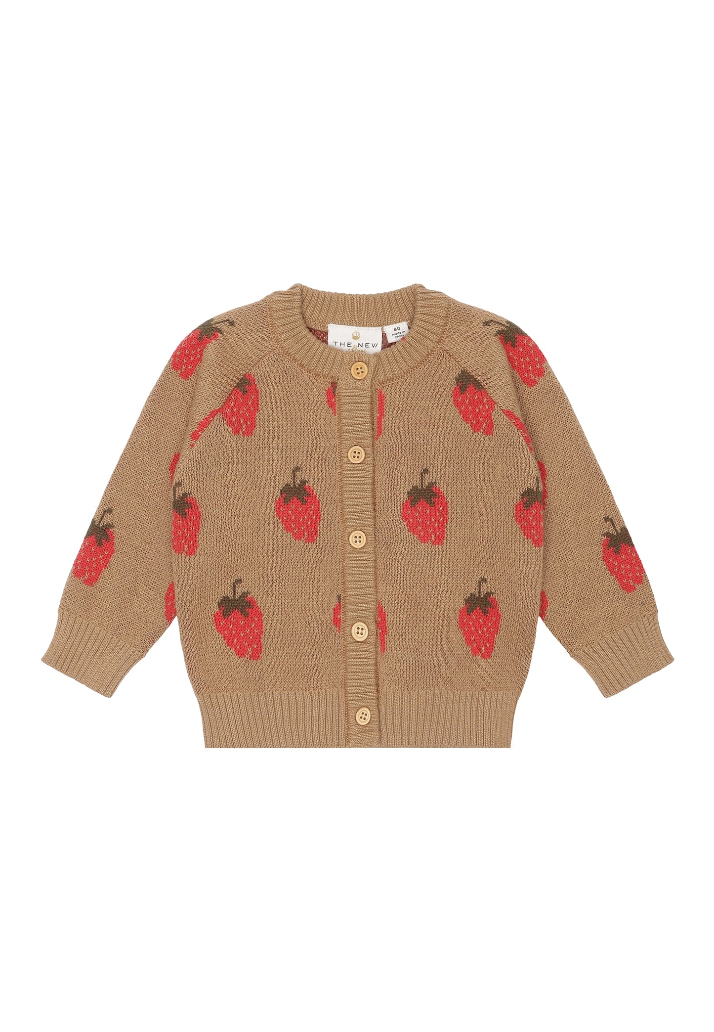 Strawberry Baby Cardigan