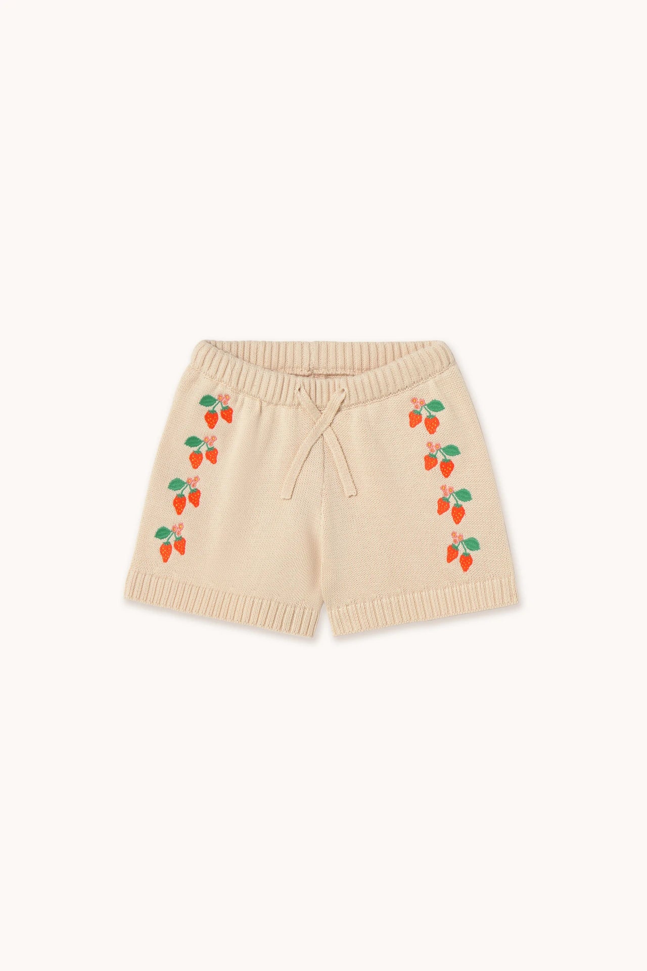 Strawberries Knitted Shorts