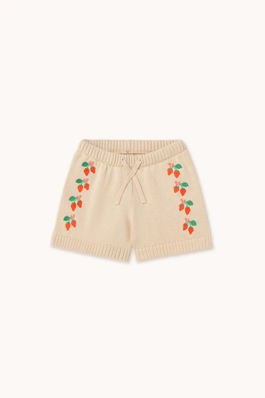 Strawberries Knitted Shorts