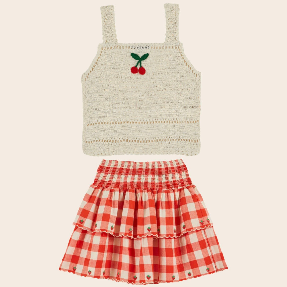 Cherry Crochet Set