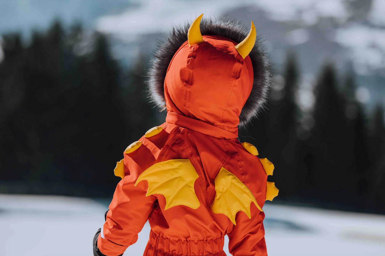 Blaze The Dragon - Kids Snow Suit