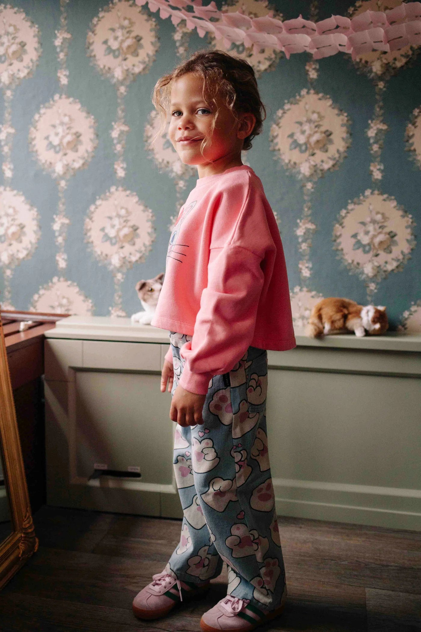 Dolly Purrton Sweater - Pink