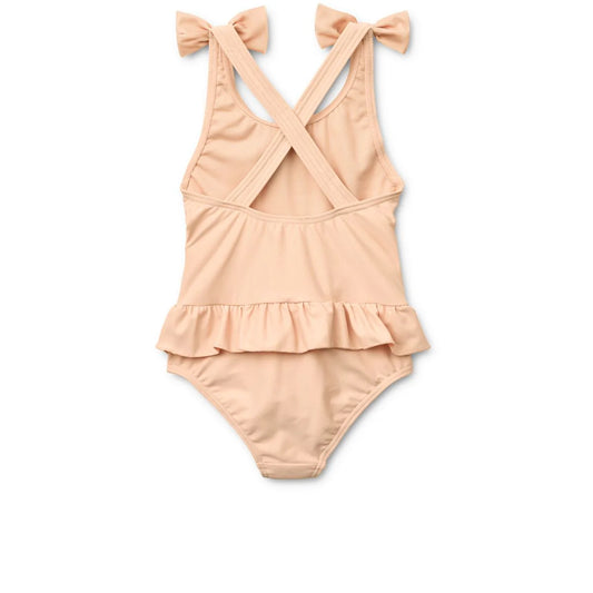 Amara Swimsuit With Bow - Apple Blossom